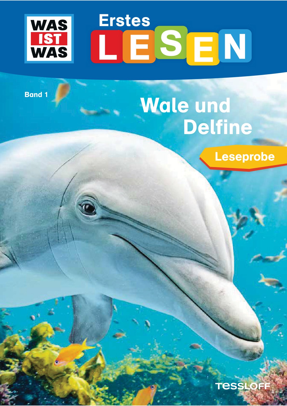 Buchcover: WAS IST WAS - Erstes Lesen Wale & Delfine