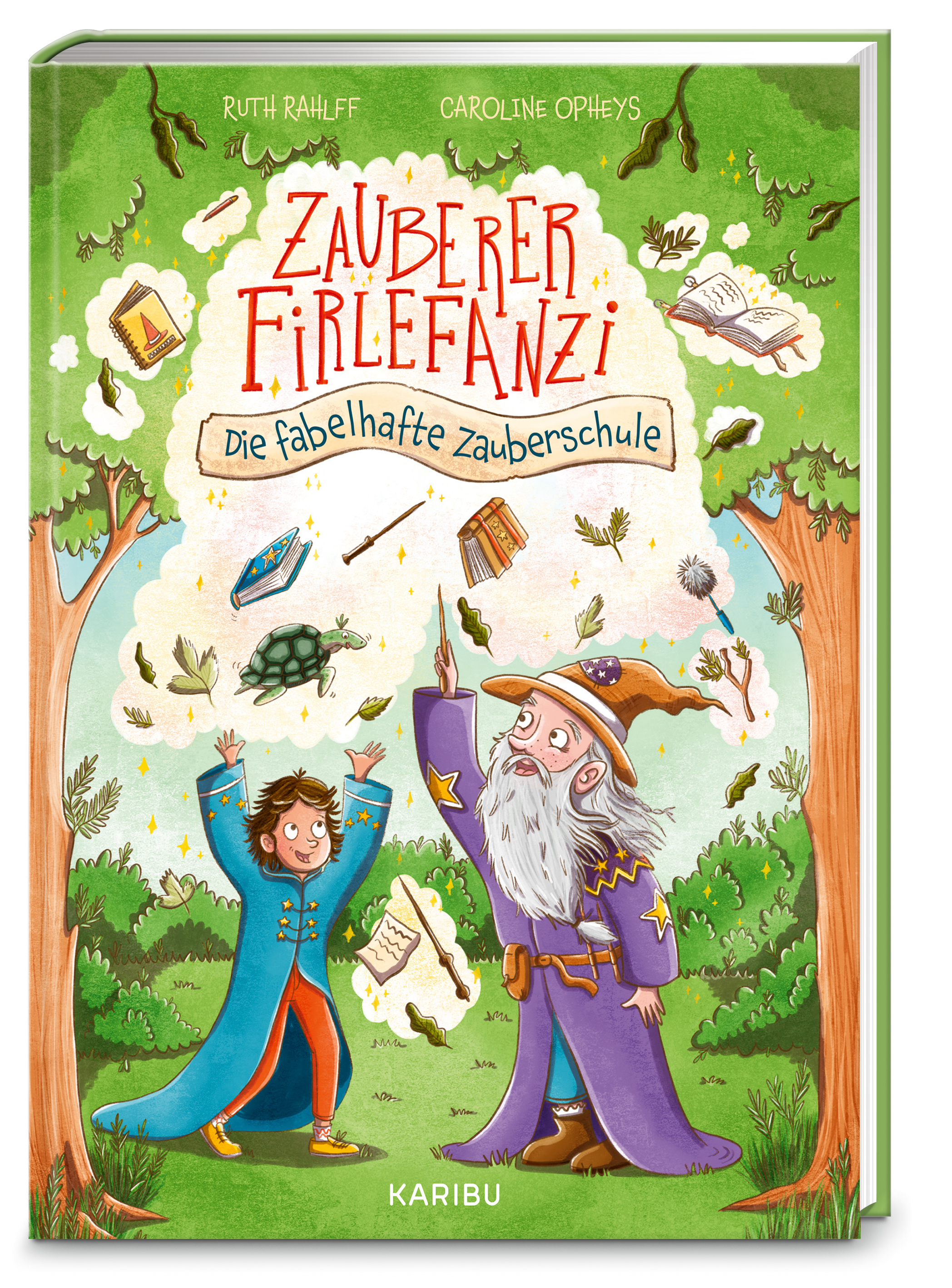 Buchcover: Zauberer Firlefanzi – Die fabelhafte Zauberschule
