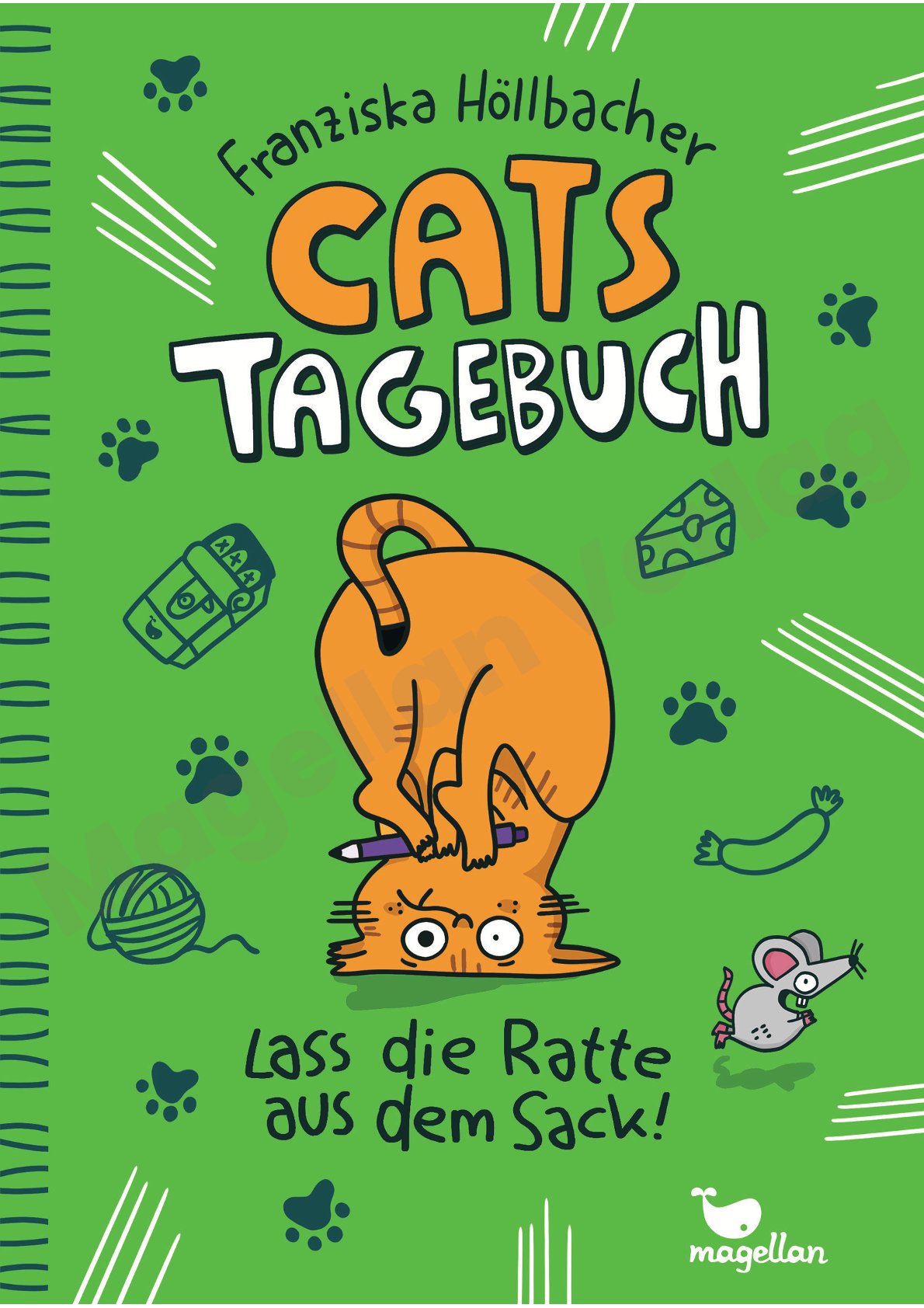 Buchcover: Cats Tagebuch – Lass die Ratte aus dem Sack