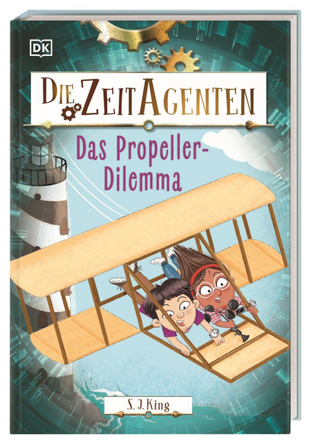 Buchcover: Die Zeit-Agenten – Das Propeller-Dilemma
